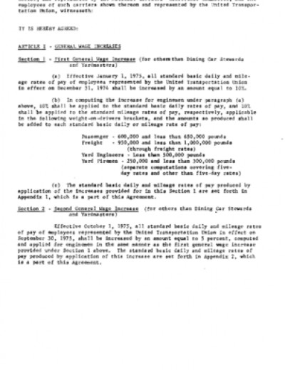 1975 NATIONAL AGREEMENT