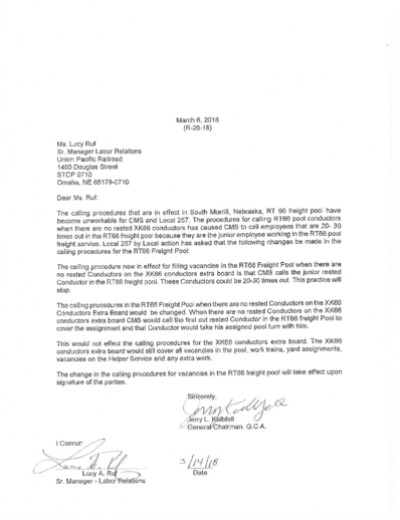 Calling Procedures - South Morrill