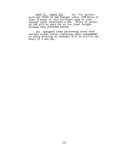 Rule 51: Basic Day- Local Service