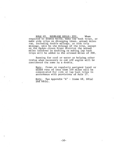 Rule 69: Doubling Hills etc