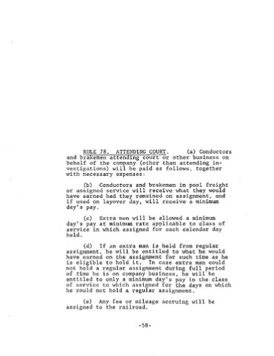 Rule 78: Attending Court